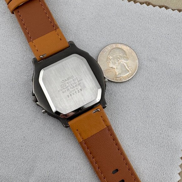 Vintage Casio Rookie RKC-502 Analog and Digital dual time Watch - Picture 6 of 8
